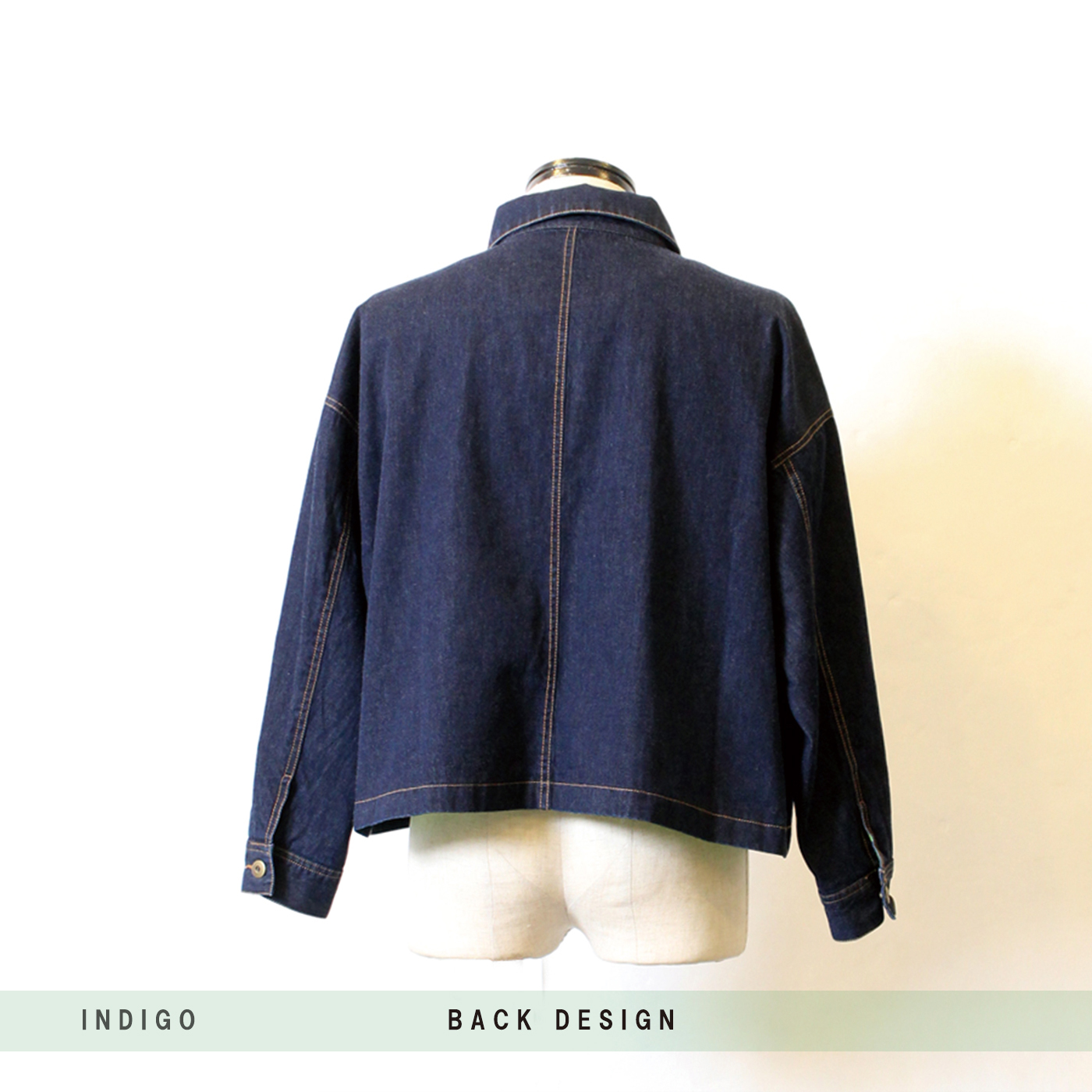kitson me ロゴ刺繍デニムジャケット◆ kitson me ロゴ刺繍デニムジャケット◆