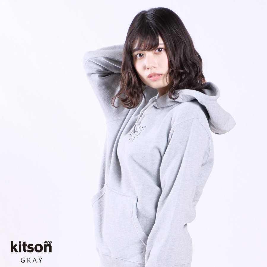 【正規通販】 鹿目凛×Kitson me コラボパーカー アイドル