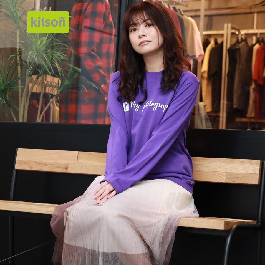 明坂聡美 ×Kitson me コラボZIPパーカー