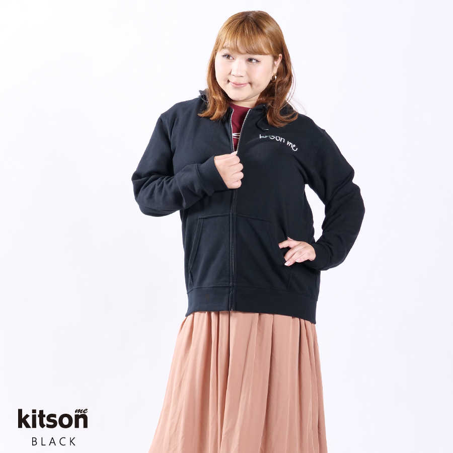 りんごちゃん ×Kitson me コラボZIPパーカー