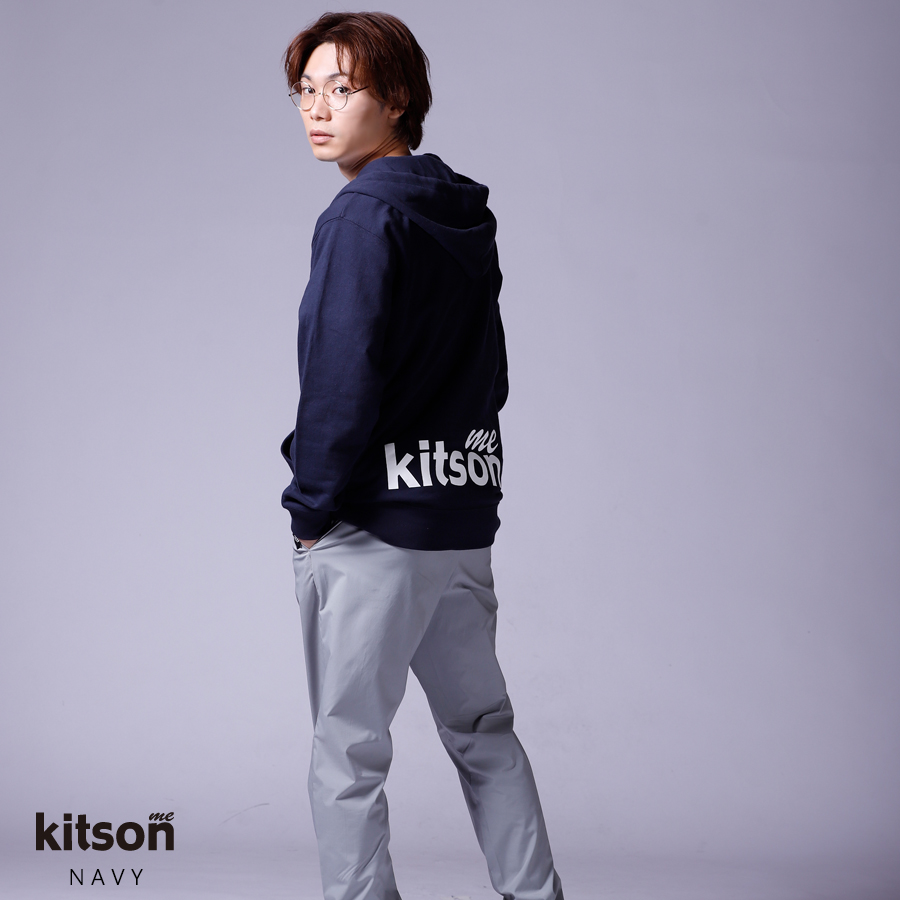 鈴木浩文×Kitson me コラボZIPパーカー