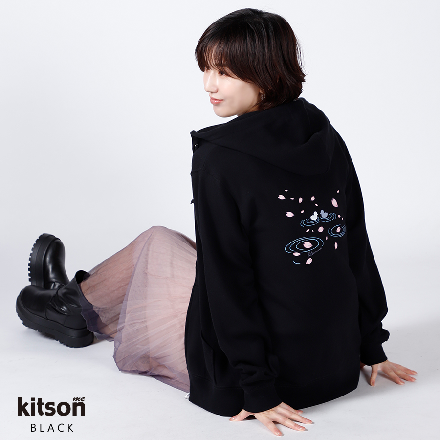 綺城ひか理 × Kitson me コラボZIPパーカー