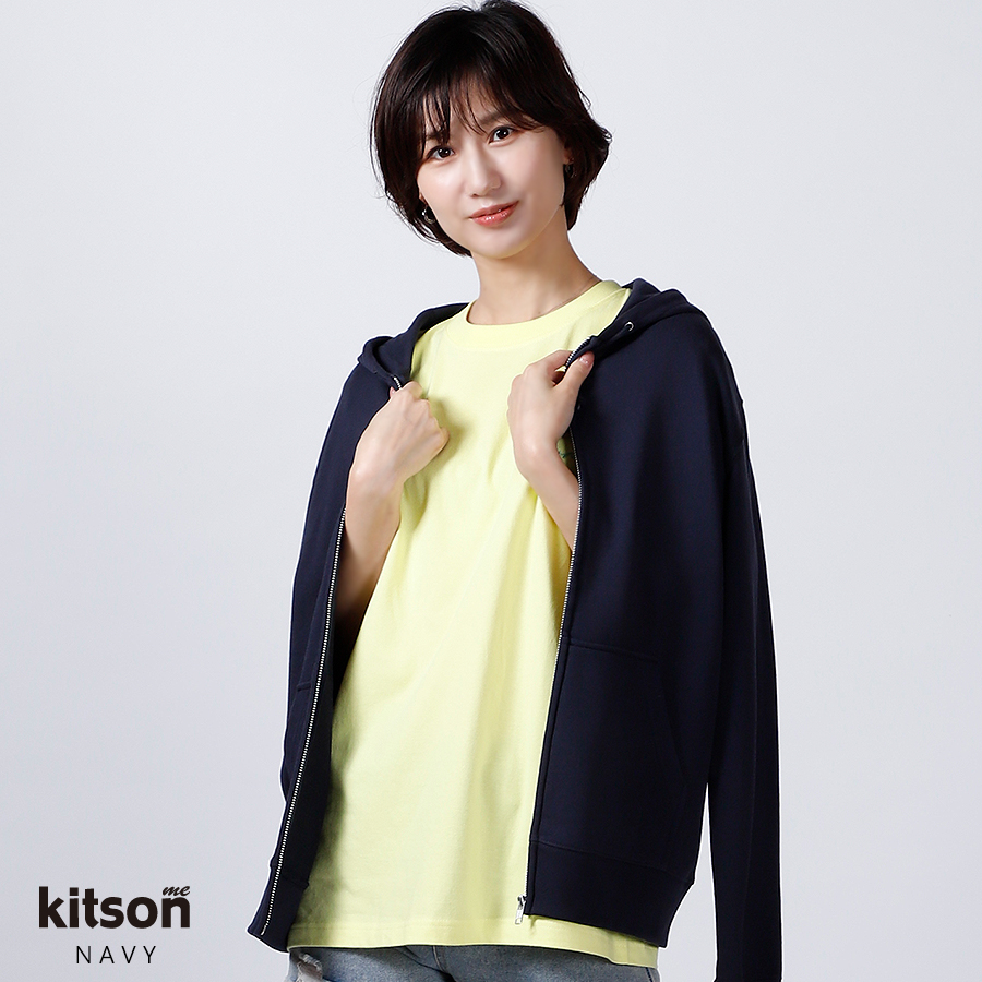綺城ひか理 × Kitson me コラボZIPパーカー