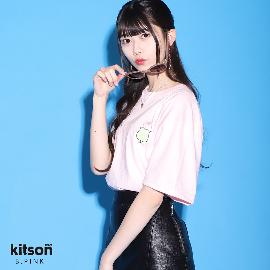 千葉恵里 × Kitson me コラボ半袖Tシャツ