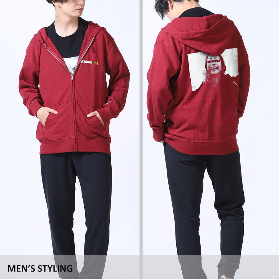 吉川友×Kitson me コラボZIPパーカー