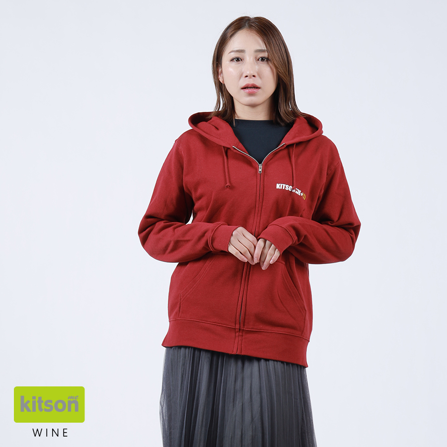 吉川友×Kitson me コラボZIPパーカー
