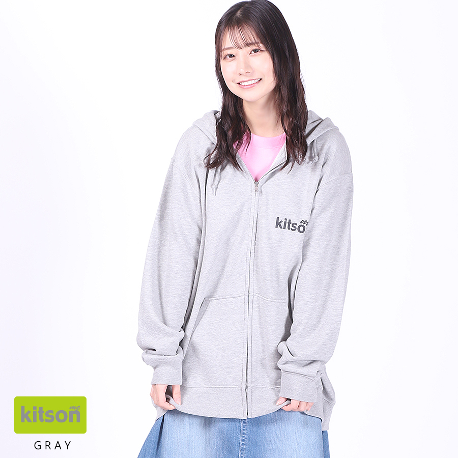 鈴木優香 × Kitson me コラボZIPパーカー