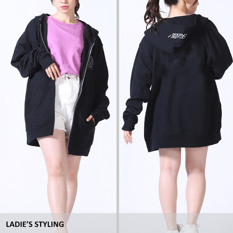 大友至恩 × Kitson me コラボZIPパーカー