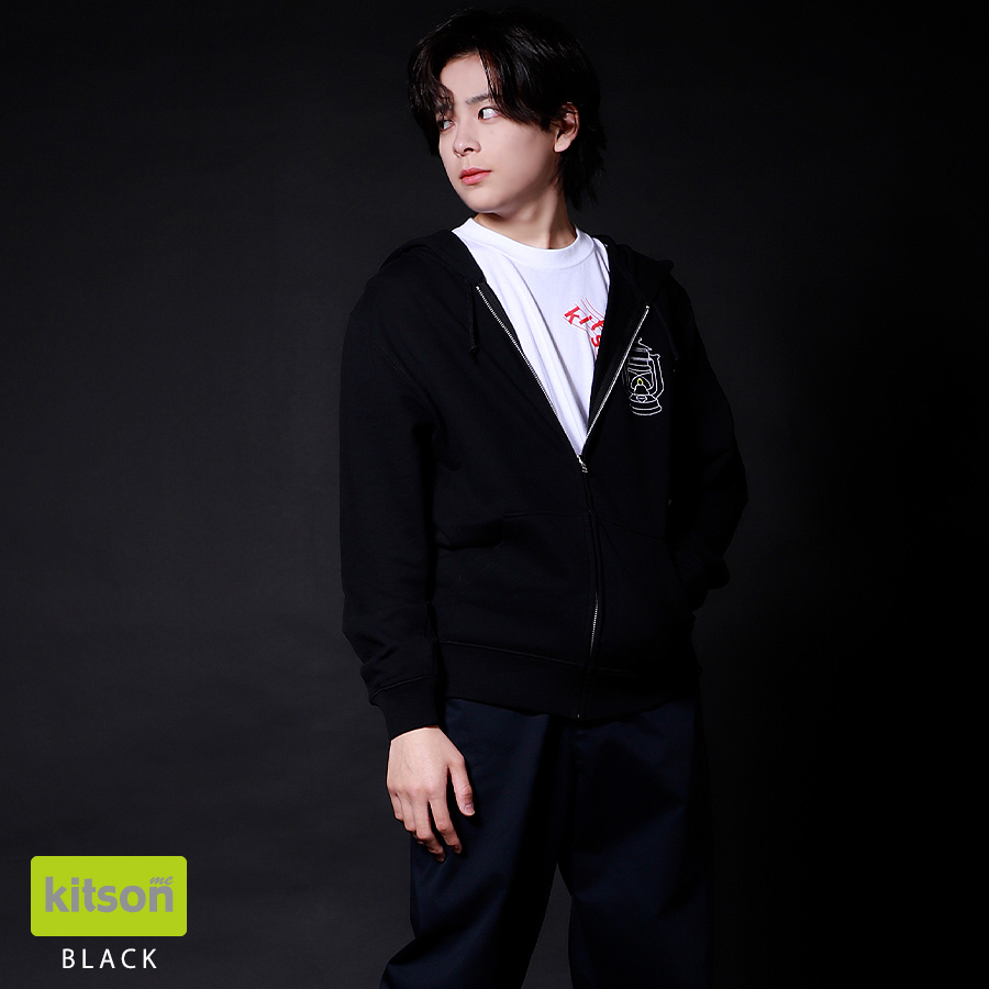 大友至恩 × Kitson me コラボZIPパーカー
