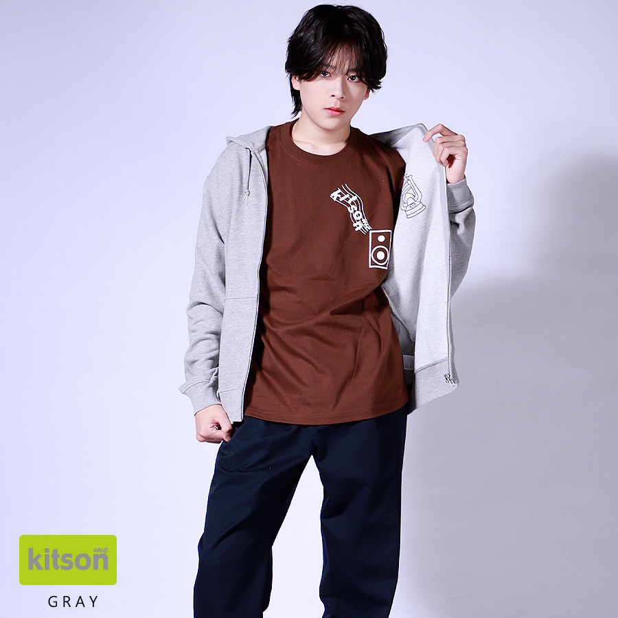大友至恩 × Kitson me コラボZIPパーカー