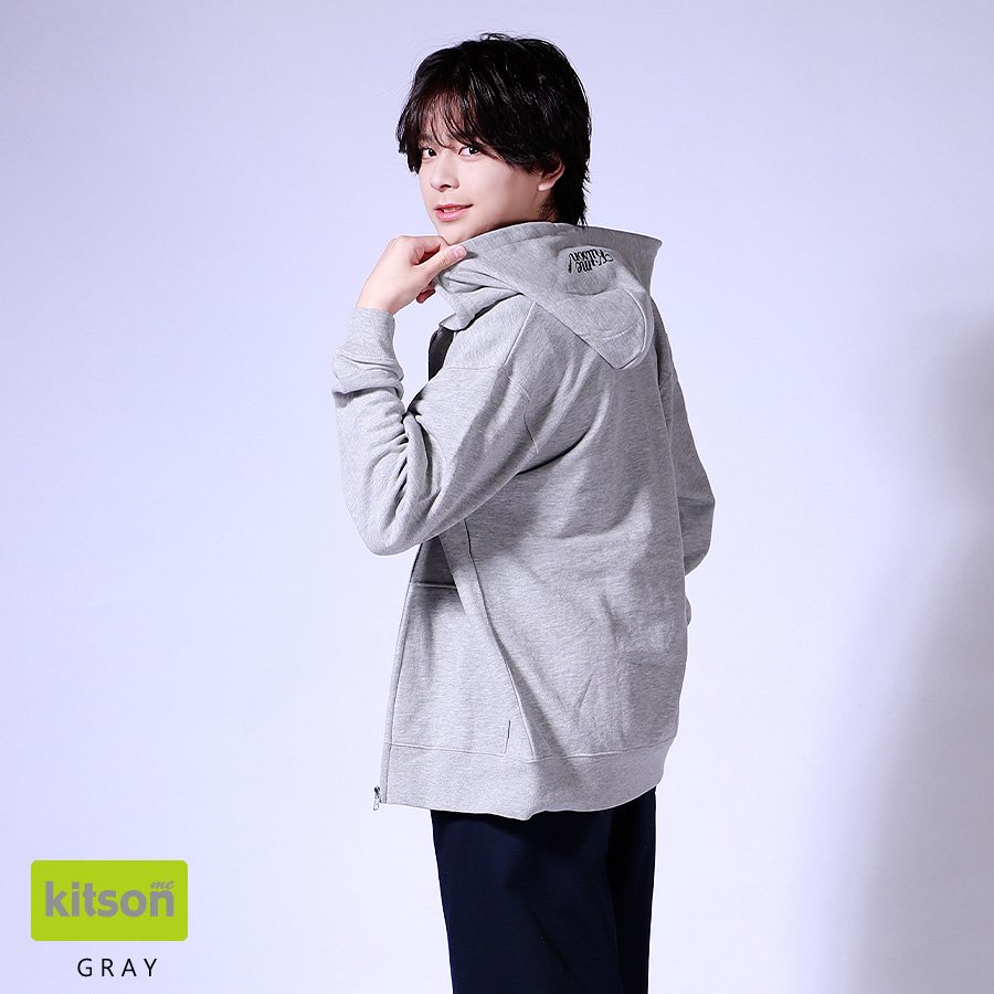 大友至恩 × Kitson me コラボZIPパーカー