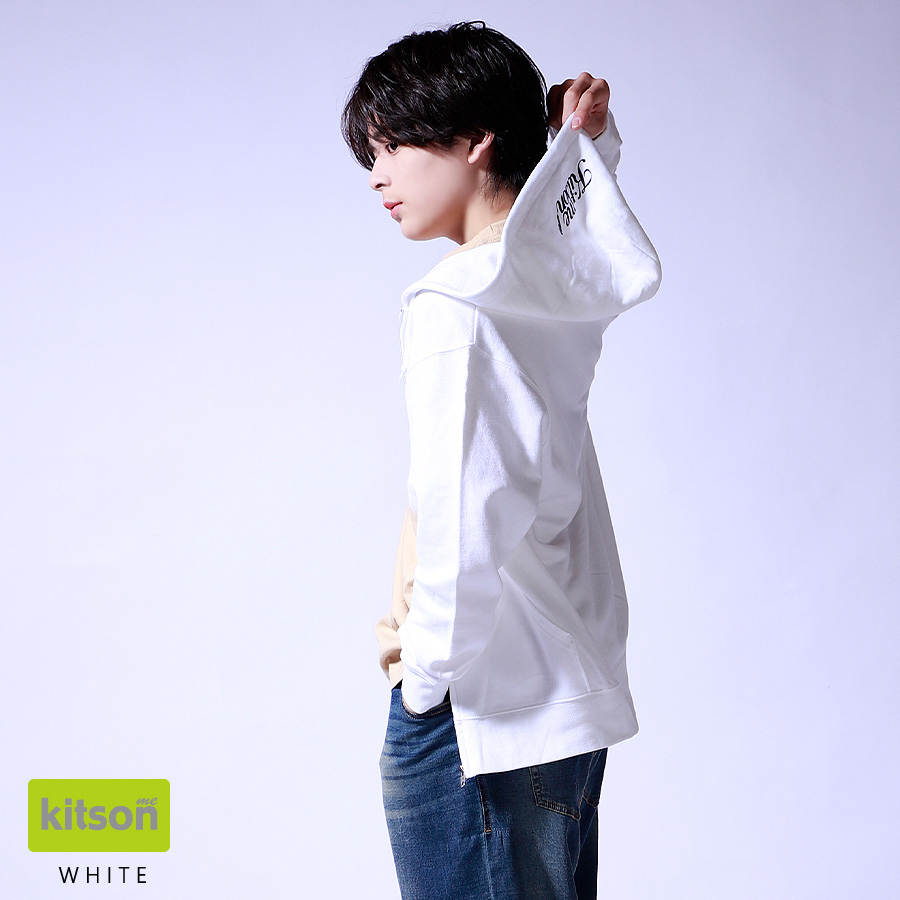 大友至恩 × Kitson me コラボZIPパーカー