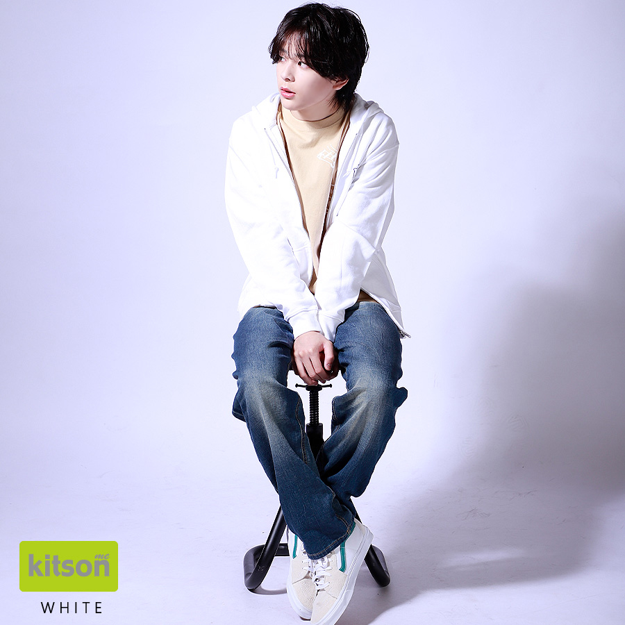 大友至恩 × Kitson me コラボZIPパーカー