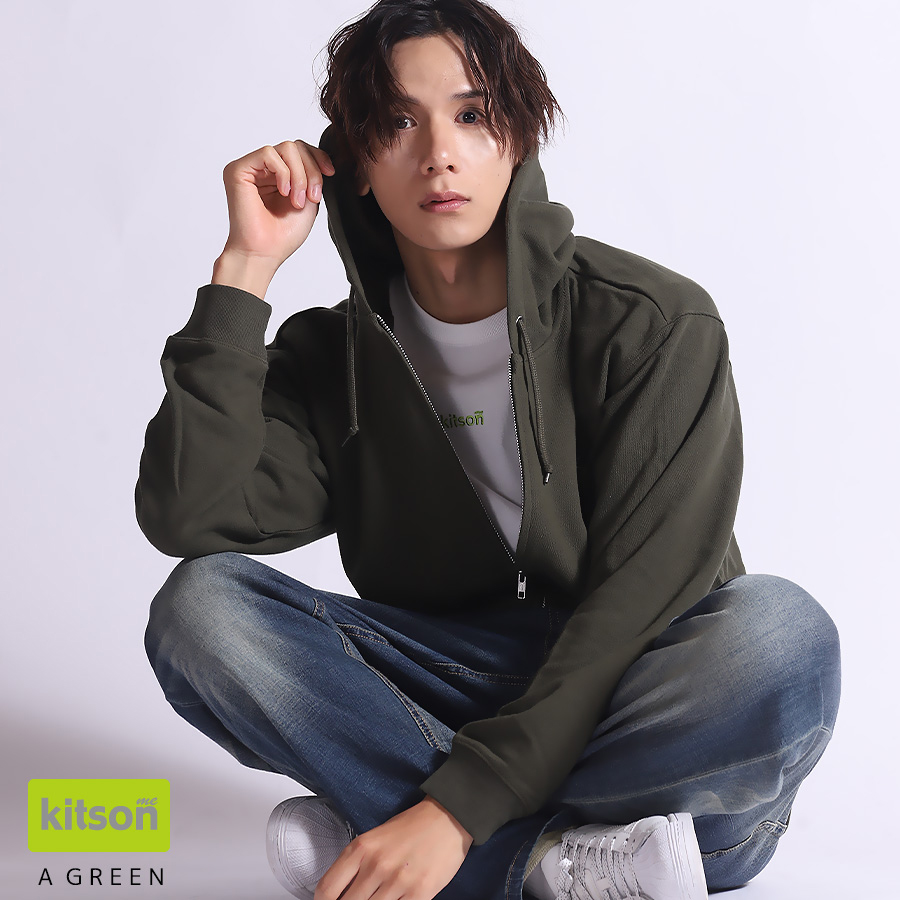 松田岳 × Kitson me コラボZIPパーカー