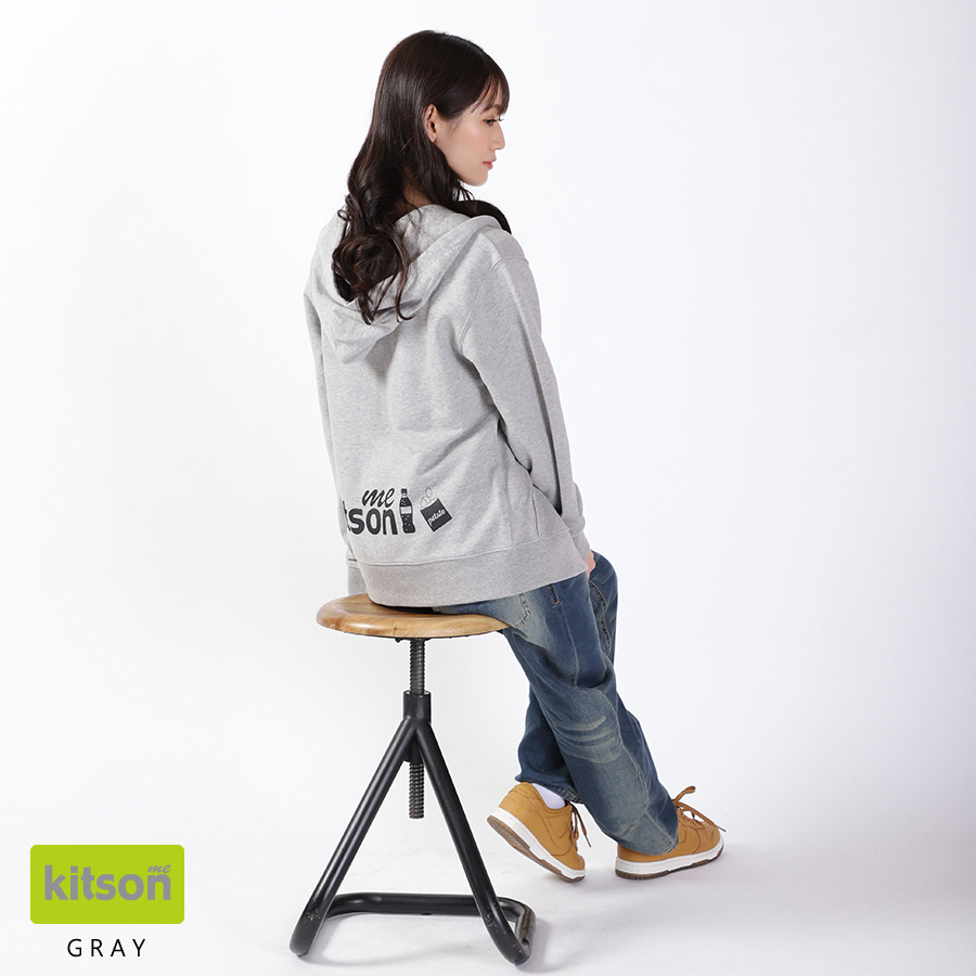 秋本帆華 × Kitson me コラボZIPパーカー 第2弾