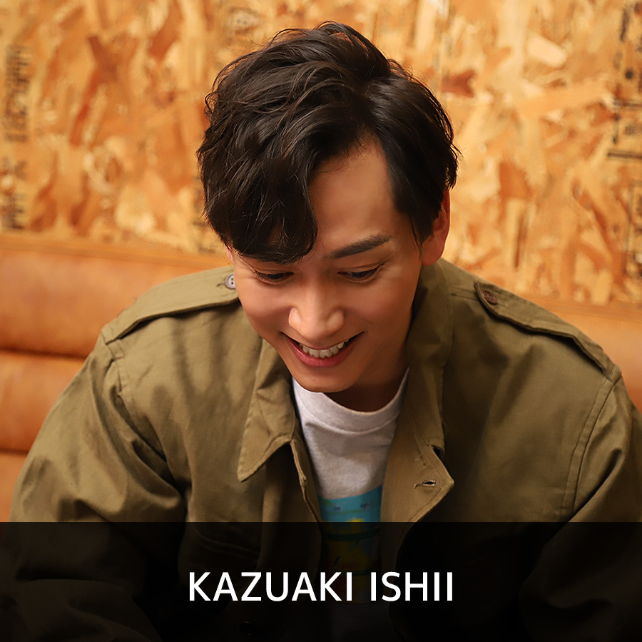 石井一彰 × Kitson me コラボZIPパーカー