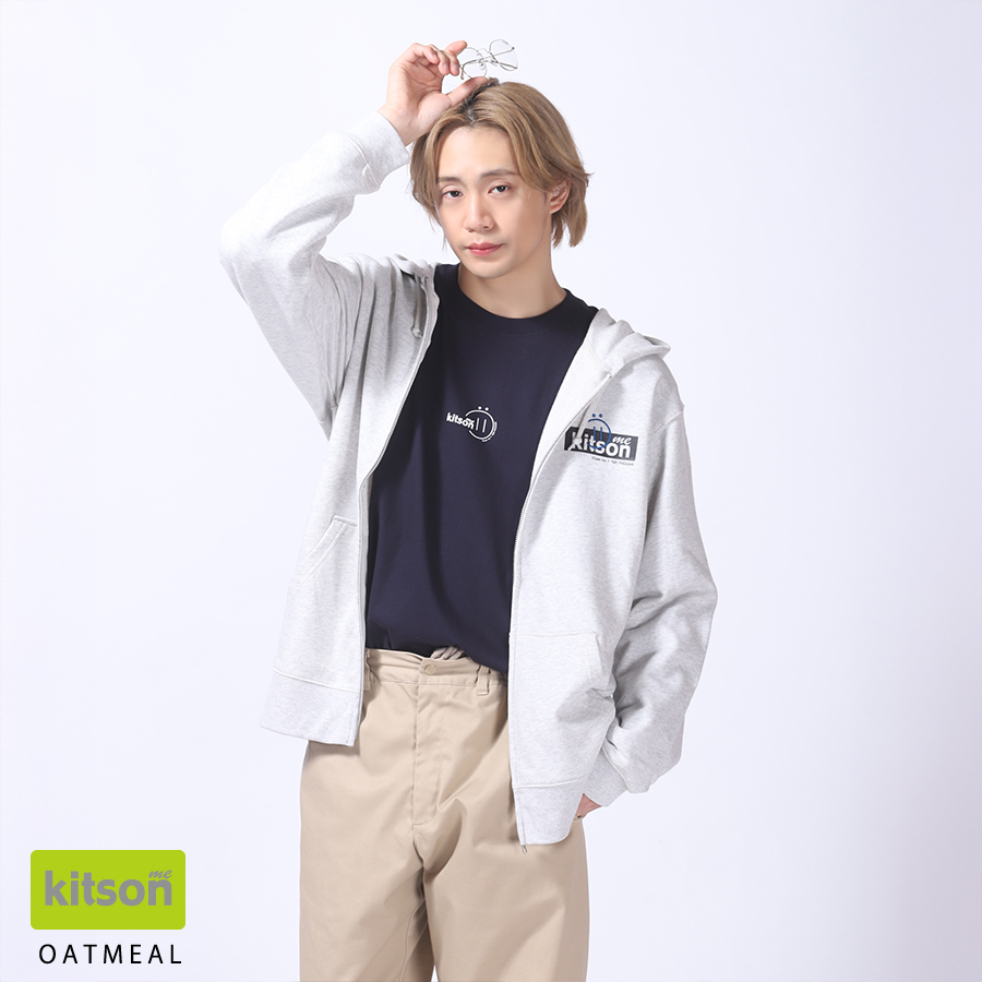 前川優希 × Kitson me コラボZIPパーカー