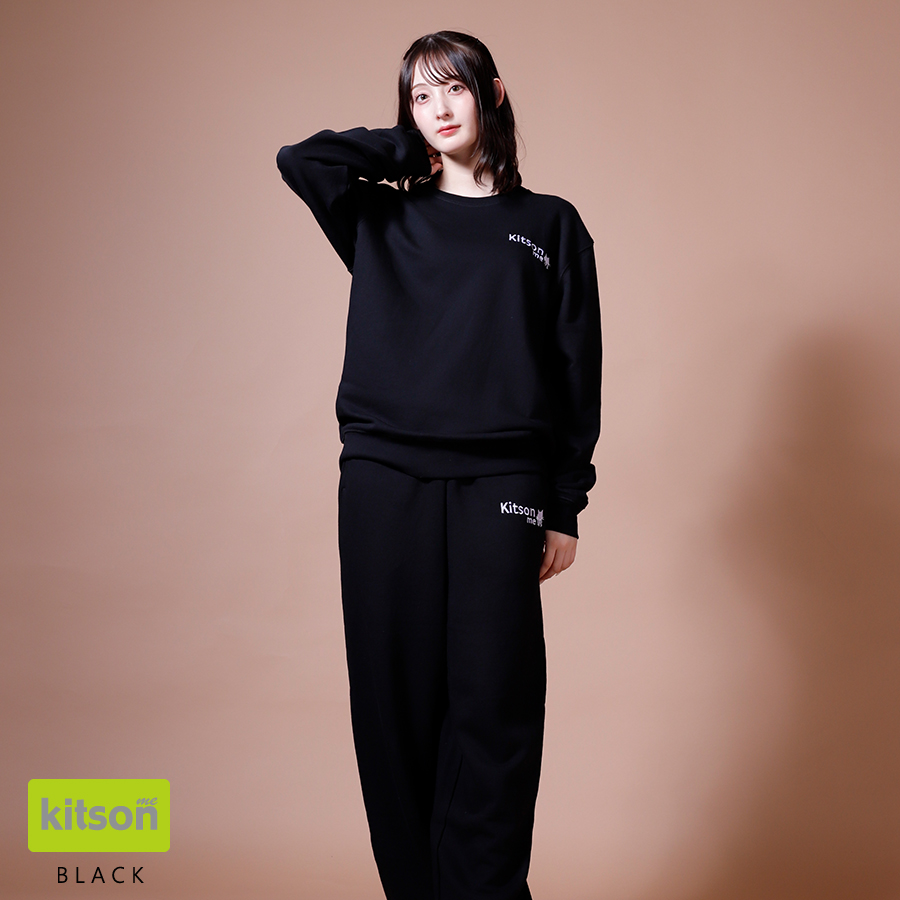 美品 MARK&LONA 保温 スウェットパンツ & インナーシャツ セット select MOCA（セレクトモカ） スウェットパンツ ジャージ ロゴ