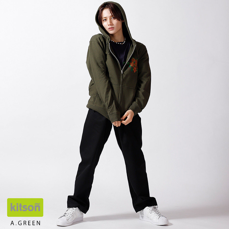 SUN様 小林太陽 × Kitson me コラボZIPパーカー