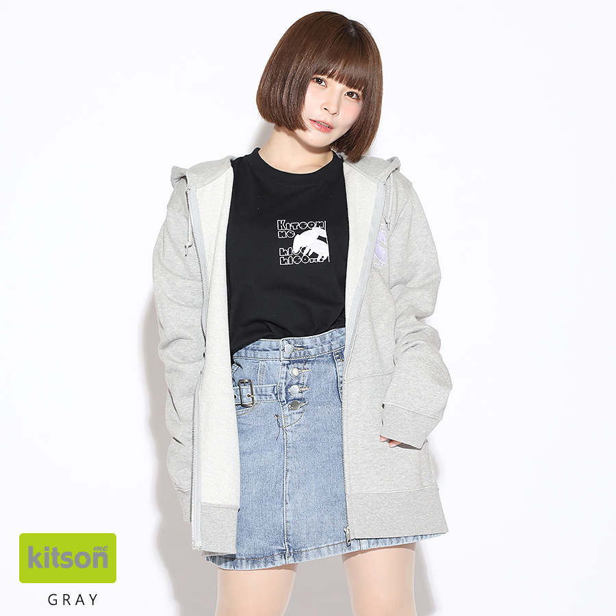 TUKIMI つきみ　グッズ　ジップパーカー TUKIMI つきみ グッズ ジップパーカー TUKIMI つきみ グッズ