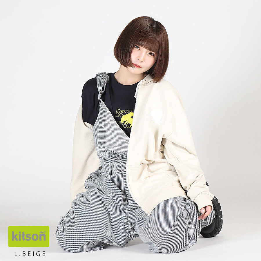 ひっそりゆうみ × Kitson me コラボZIPパーカー