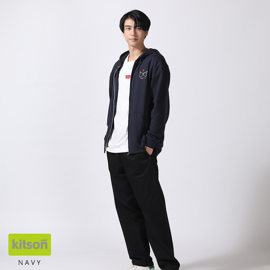 井阪郁巳 × Kitson me コラボZIPパーカー