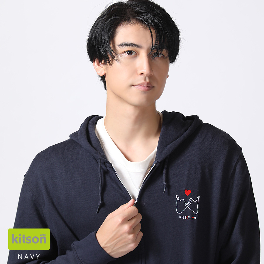 井阪郁巳 × Kitson me コラボZIPパーカー