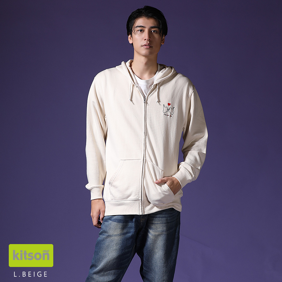 井阪郁巳 × Kitson me コラボZIPパーカー