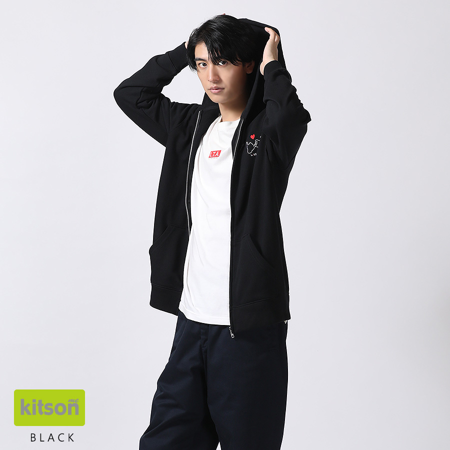 井阪郁巳 × Kitson me コラボZIPパーカー