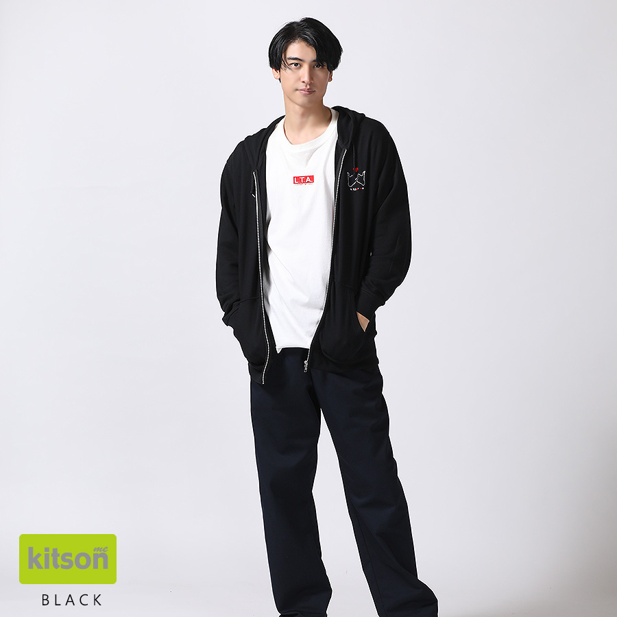 井阪郁巳 × Kitson me コラボZIPパーカー