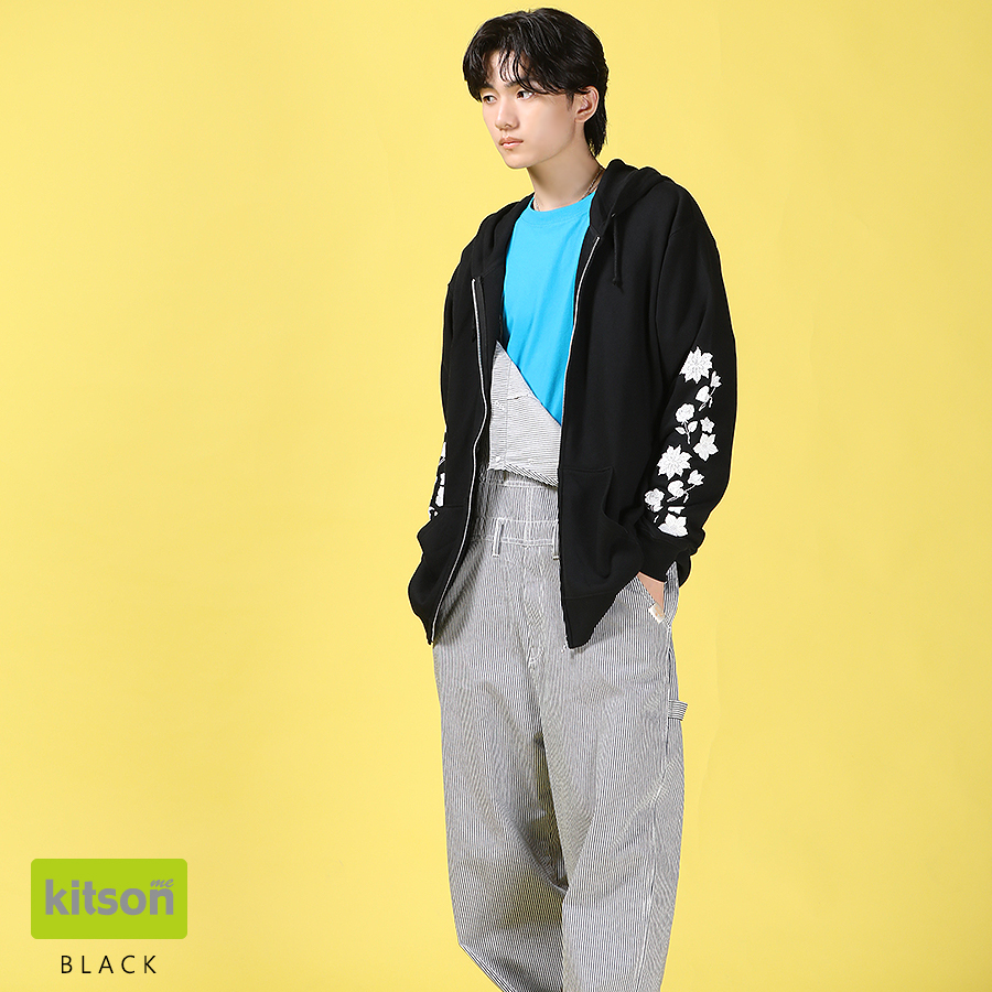 変形 ギミック パーカー 高桑真之 × Kitson me コラボZIPパーカー