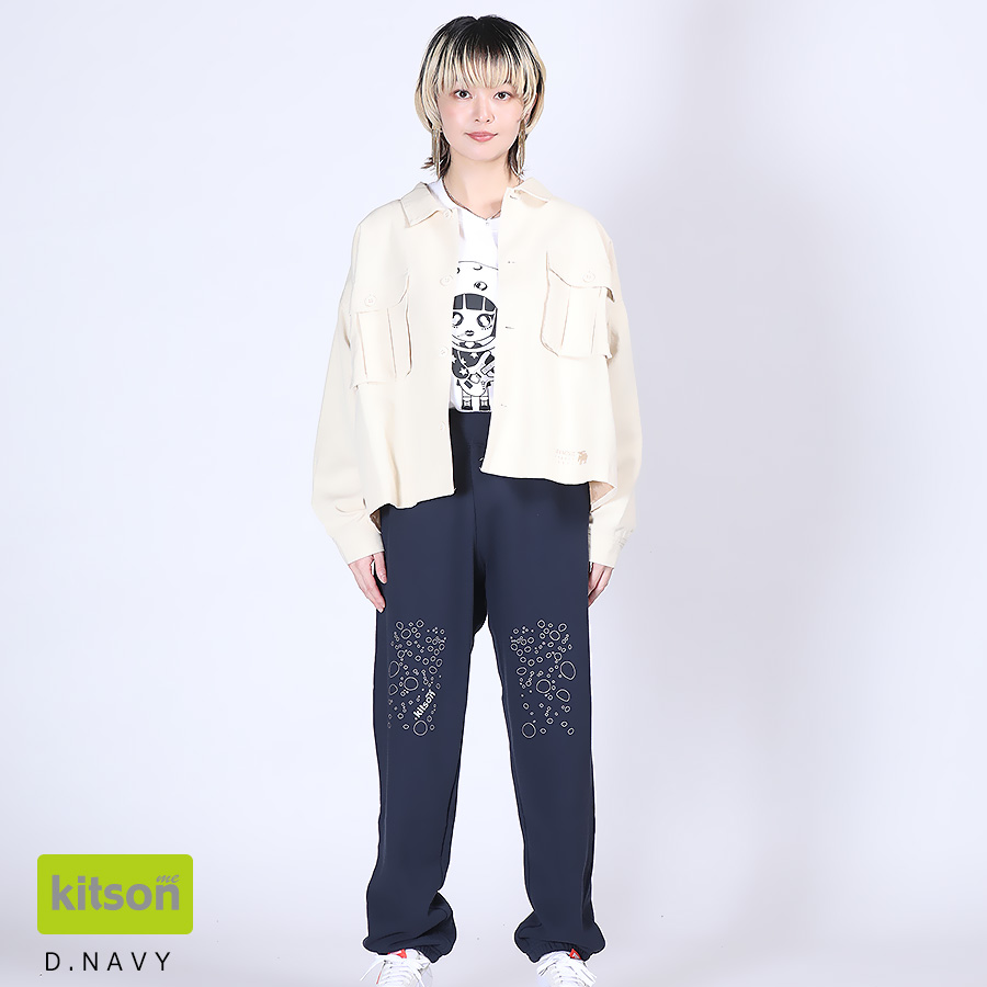 月川玲 × Kitson me コラボスウェットパンツ