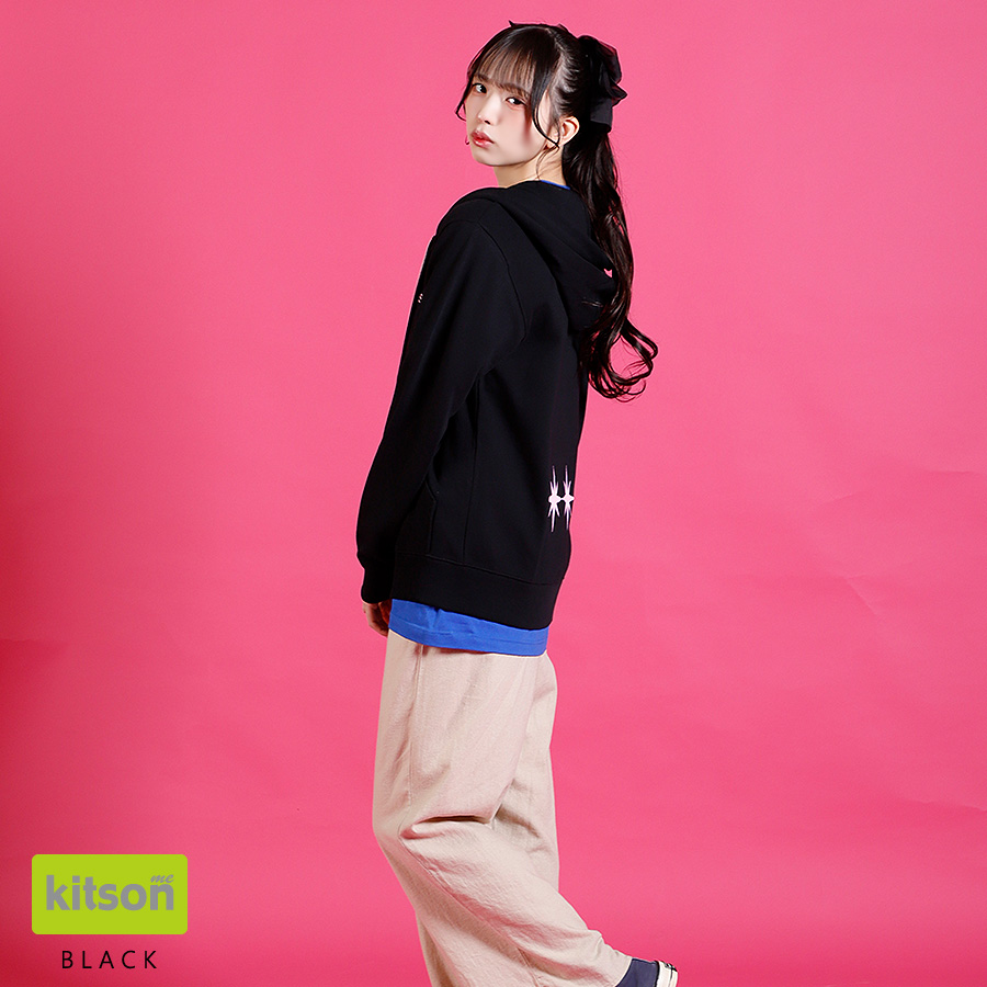三品瑠香 × Kitson me コラボZIPパーカー