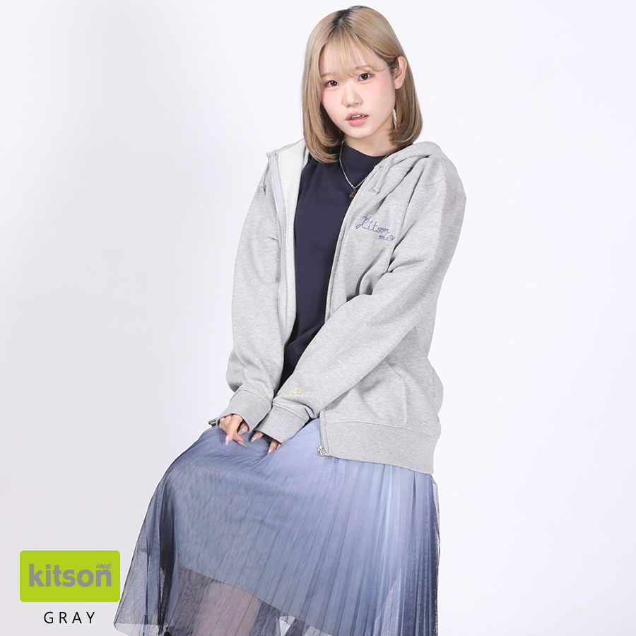 高橋妃那 × Kitson me コラボZIPパーカー