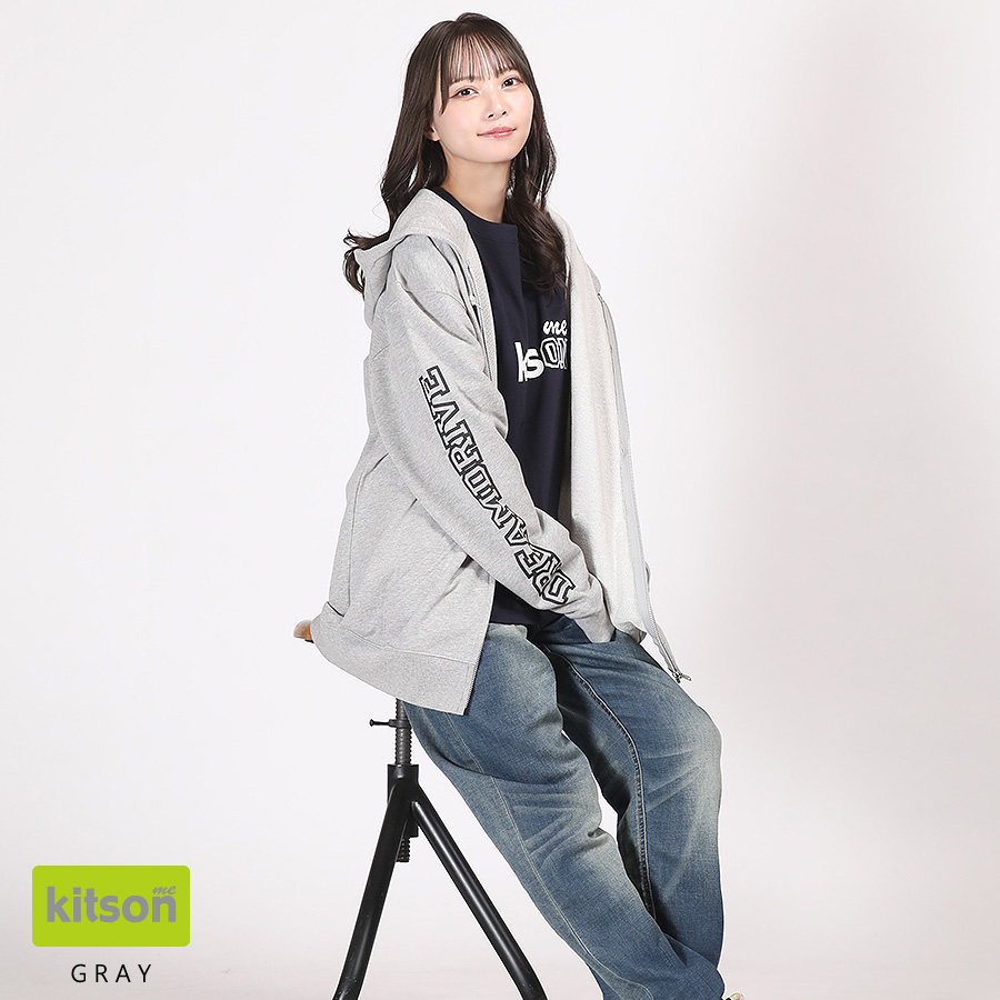 堀詩音 × Kitson me コラボZIPパーカー