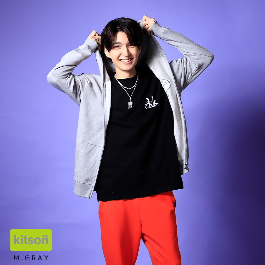 小島健生 × Kitson me コラボZIPパーカー