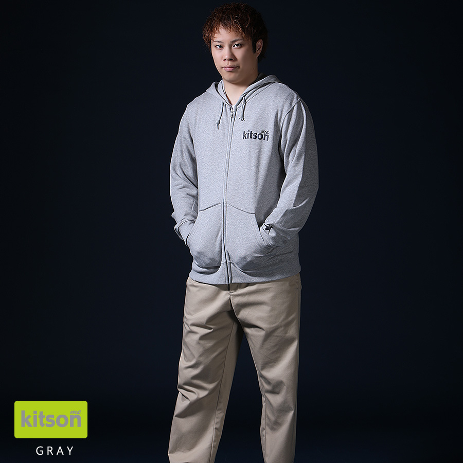 未使用 IRAL × CRONS ゆんころ ジップ パーカー M 山本智大 × Kitson me コラボZIPパーカー