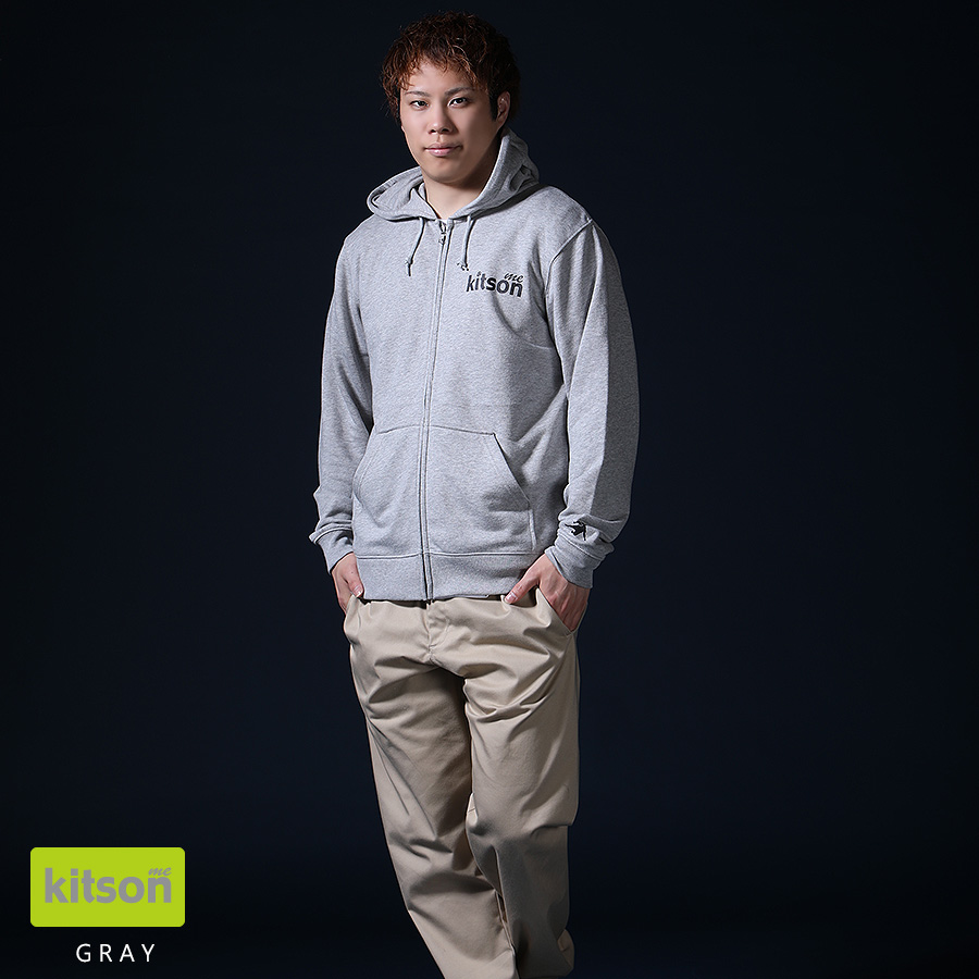 kegon パーカー 山本智大 × Kitson me コラボZIPパーカー