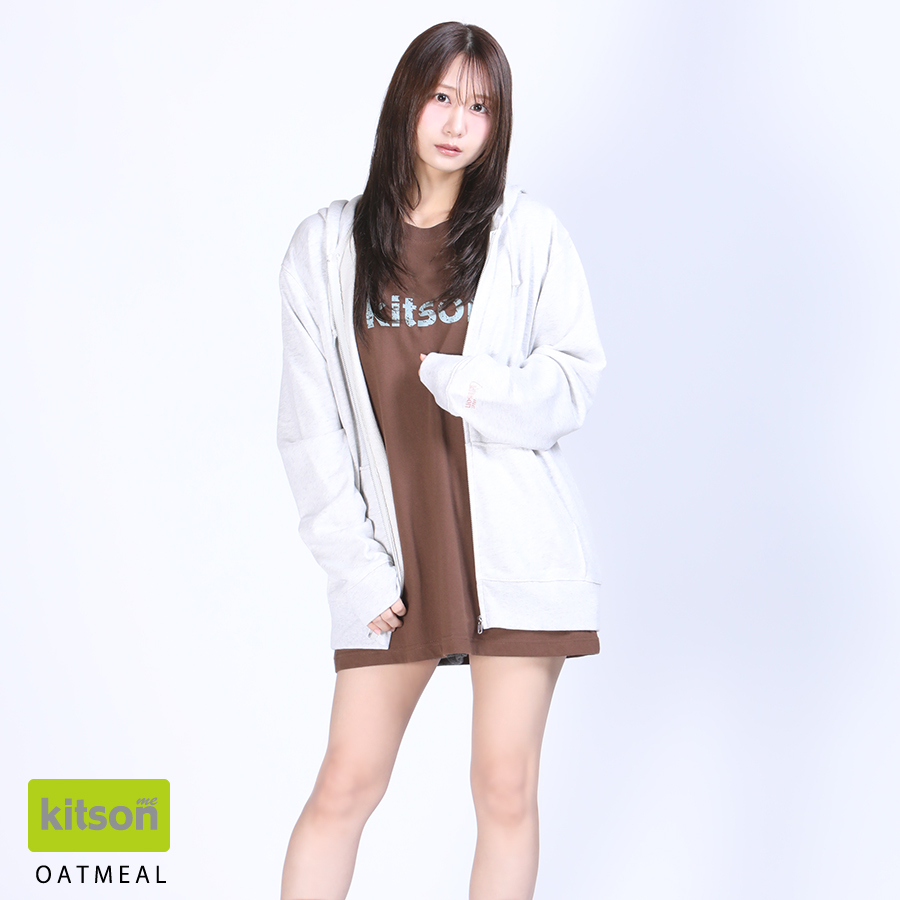 古畑奈和 × Kitson me コラボZIPパーカー
